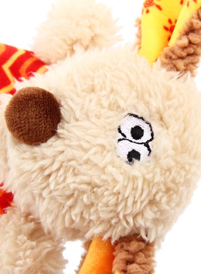 جيجوي لعبة GiGwi Plush Friendz القابلة لإعادة التعبئة للكلاب، لعبة قطيفة لطيفة وناعمة ومحببة مع صفارتين قابلتين للتبديل، خفيفة الوزن، بدون حشو، مثالية للعب الجلب والاحتضان والرمي، مناسبة للجراء والكلاب التي تمضغ الأشياء برفق، صغيرة الحجم - Image 3